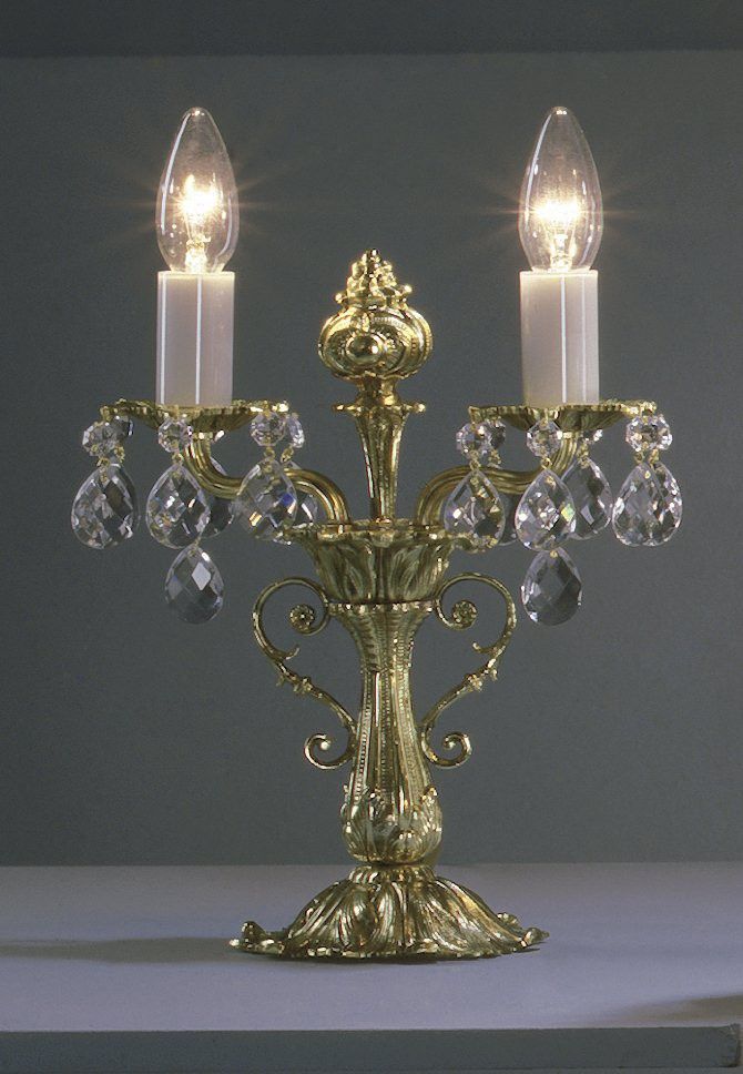 Настольная лампа бронзовая (литая) Preciosa TR 5042/00/002