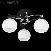 Потолочный светильник Элегант Eurosvet 9654/3 хром/венге
