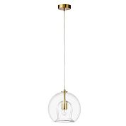   Crystal Lux LUISA LUISA SP1 BRASS/TRANSPARENT