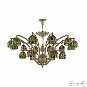 ������ ����������� Bohemia Ivele Crystal 72111/12+6/420 AZ G P1 D Amber-Green/H-1I