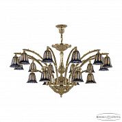 ������ ����������� Bohemia Ivele Crystal 72111/12+6/420 AZ G P2 D Amber-Blue/H-1H