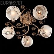 Потолочный светильник Оптима Eurosvet 30031/5 золото