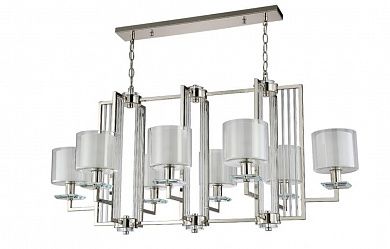 ������ Crystal Lux NICOLAS SP8 L1000 NICKEL/WHITE