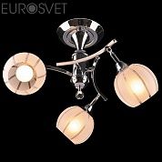 Потолочный светильник Оптима Eurosvet 3353/3 хром/белый