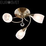 Потолочный светильник Eurosvet Оптима 30100/3 античная бронза