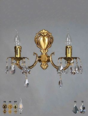 ��� Ambiente by Brizzi BENISA 2226/2 AB Tear Drop