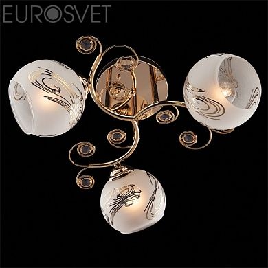 Потолочный светильник Оптима Eurosvet 30031/3 золото