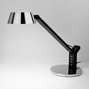 Светодиодная настольная лампа Eurosvet Slink 80426/1 черный/серебро