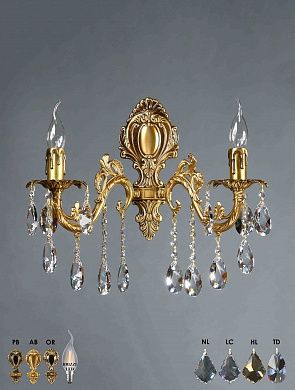 ��� Ambiente by Brizzi GRANADA 2118/2 AB Tear drop