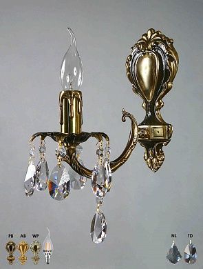 ��� Ambiente by Brizzi BENISA 2226/1 PB Tear Drop