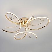 Светодиодный потолочный светильник Eurosvet Saona 90099/3 золото
