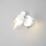 Настенный светильник с выключателем Eurosvet Potter 20081/1 белый
